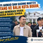 Raffi Ahmad dan Gading Marten Datang ke Balai Kota Bogor, Bahas Generasi Muda hingga RANS Simba