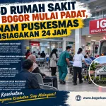 IGD Rumah Sakit di Bogor Mulai Padat, Enam Puskesmas Disiagakan 24 Jam